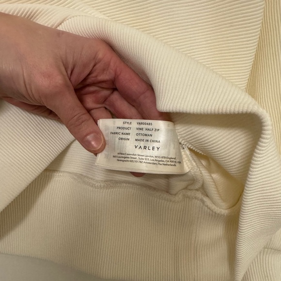 VARLEY Vine Half Zip Pullover NWOT - Picture 8 of 8